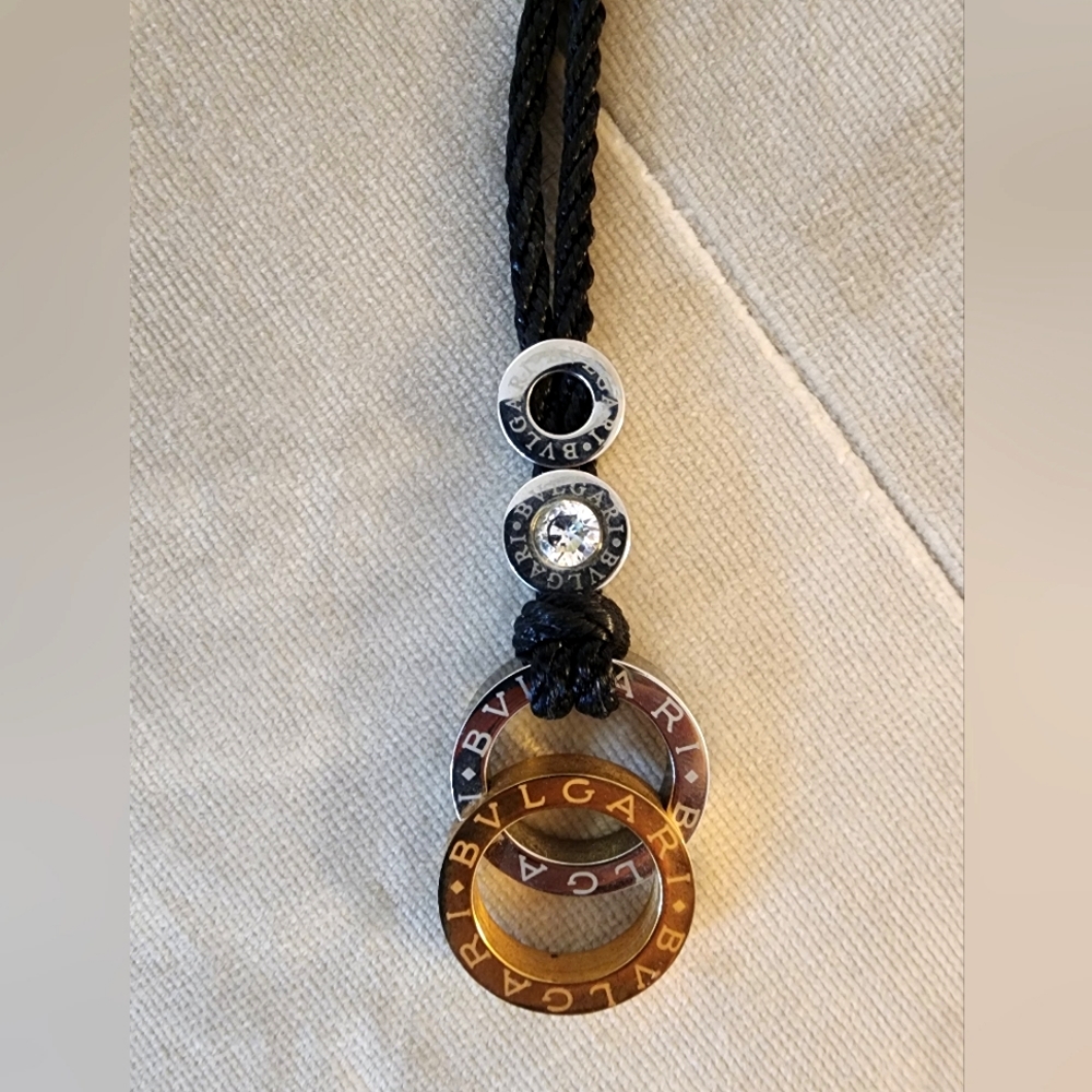 Gorgeous unisex adjustable logo Necklace